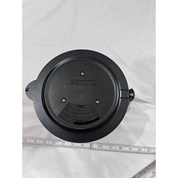 Keurig 32 Ounce Coffee Pot Carafe 2.0 Replacement Black Silver - Picture 4 of 5